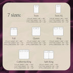 Twin Size Sheets Set, Cooling & Soft Deep Pocket Bed Sheets, 3PC - Image 4
