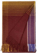 Alpaca Home | Destination Plaid 100% Baby Alpaca Throw Blanket (Harvest Plaid) by AlpacaHome