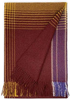 Alpaca Home | Destination Plaid 100% Baby Alpaca Throw Blanket (Harvest Plaid) by AlpacaHome