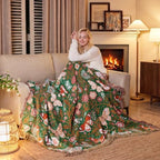 LUTBM Boho Throw Blanket for Bed 60"x80", All Season Cotton Couch Blankets - Image 5
