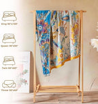 LUTBM Boho Throw Blanket for Bed 60"x80", All Season Cotton Couch Blankets - Image 6