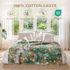 LUTBM Boho Throw Blanket for Couch Chair 50"x60", Cotton Cozy Bed Blankets - Image 2