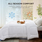 Bedsure Comforter Duvet Insert, Quilted Bedding Blanket, Oeko-TEX - Image 4