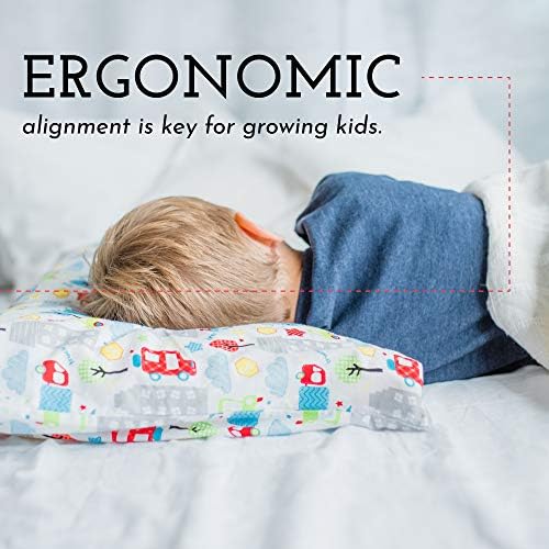 Little Sleepy Head Youth Pillow 16x22 for Sleeping – Soft & Supportive Hypoallergenic Bed Pillow with Down-Like Fill – Comfortable Pillow for Bedtime, Naps & Everyday Sleep - (1 Pack) - Image 4