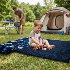 PHF Toddler Nap Mat with Removable Pillow and Minky Blanket, Rollup Design Kids Sleeping Mat, Slumber Bags for Boys, 55"x23" Toddler Sleeping Bag for Daycare Preschool Travel Camping, Shark - Image 6