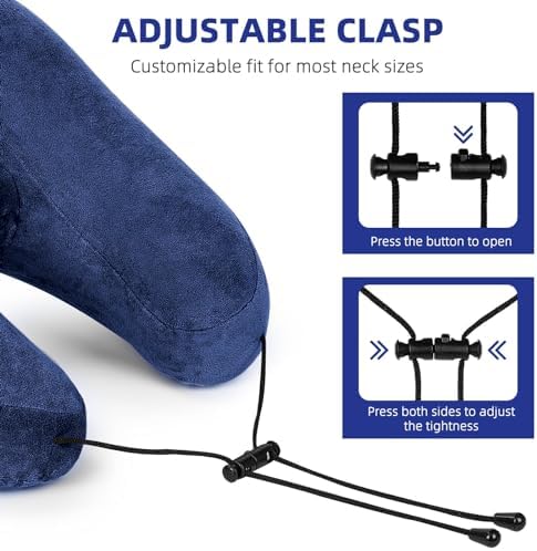 Inflatable Travel Pillow, Inflatable Neck Pillow for Traveling on Plane - Image 3