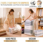 TAILI Cube Vacuum Storage Bags, 8 Pack Combo (3 Jumbo +5 Medium) - Image 3
