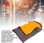Warm Dog Sleeping Bag Bed, Camping Dog Sleeping Bag with Zipper and Drawstring, Packable Outdoor Pet Bed with Storage Bag for Travel Hiking Backpacking - Image 6