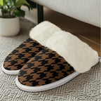 Cotton Slippers With Fluffy Edges House Slippers - Image 4