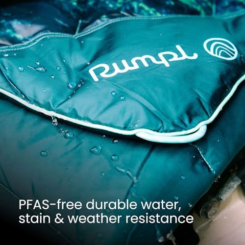 Rumpl Original Puffy Compact Throw Blanket, Seascape Ridge Mountains - Image 5