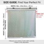 Blackout Blind Shade with Suction Cups, No Drill Roller Window Curtains - Image 6