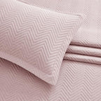 IR Imperial Rooms Twin Quilt Bedding Set Baby Pink Bedspread Wave - Image 5