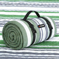 HX&OD Extra Large Picnic Blanket Outdoor 80”x80” Waterproof Picnic Mat Foldable 3-Layer Camping Blanket Portable with Carry Strap Park Blanket for Grass(Green) by HX%26OD