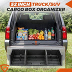 GEARLAST 52" Truck Bed Cargo Box Organizer Slider Storage Loader System - Image 3