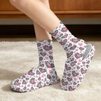 House Slippers for Women Washable Closed Toe with Cute Socks - Image 3