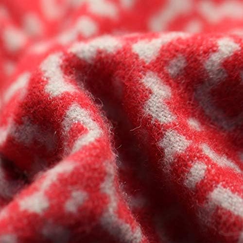 Wool Blanket (Red Stripe, 73x58In) - Image 4