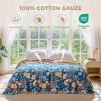 LUTBM Boho Throw Blanket for Couch 50"x60", Cotton Decorative Bed Throws - Image 3