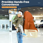 YOREPEK Carseat Travel Bag for Airplane Gate Check, Baby Travel Essentials - Image 7