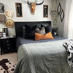 HiEnd Accents Stonewashed Cotton 3 Piece Queen Duffle Bag Coverlet Set - Image 2