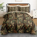 WeCozy King Comforter Set with Sheets, 7 Pieces Camo Hunting Bedding - Image 2