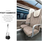 Airplane Foot Hammock Adjustable Dry Comfortable Breathable Footrest for Travel Flights for Airplane, Office, Under Desk, Car - Image 4