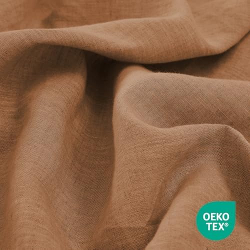 100% French Linen Pillowcase Set of 2, Breathable Envelope Closure Soft Linen Pillow Cover,Soft Luxury Hotel & Home Use, Gift - Image 4