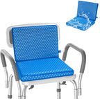 Shower Seat Cushion for People with Limited Mobility,3D Air Mesh by Anycosy