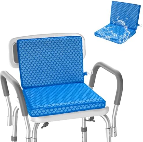 Shower Seat Cushion for People with Limited Mobility,3D Air Mesh by Anycosy