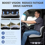 Truck Driver Seat Cushion Set, Dark Gray - Image 5