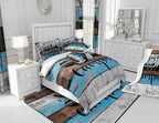 Castle Fairy RV Camper Duvet Cover Twin Size,Happy Camping Wild Adventure Comforter Cover with 1 Pillowcase for Boys Girls,Farmhouse Style Wood Barn Soft Breathable Bed Cover Room Decor,No Comforter - Image 5