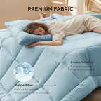 Bedsure Comforter Duvet Insert, Quilted Bedding Blanket, Oeko-TEX - Image 3