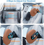 Head Rest Pillow for Car with Hook, Adjustable Car Seat Travel Pillow - Image 2