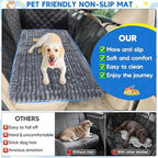 Dog Car Bed, Non-Slip Backseat Dog Bed Mat 50" L×24.6" W - Image 4