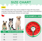 SCENEREAL Recovery Donut Collar for Medium Large Dogs, Soft Dog Cone - Image 3
