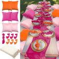 14 Pack Extra Large Tequila Picnic Blanket Kit 91x71'' Outdoor Boho Rug by Beeveer