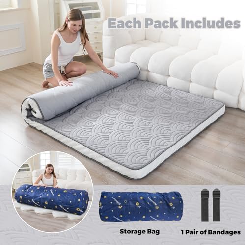 Zelladorra Japanese Floor Mattress, Portable Floor Mattress - Image 3