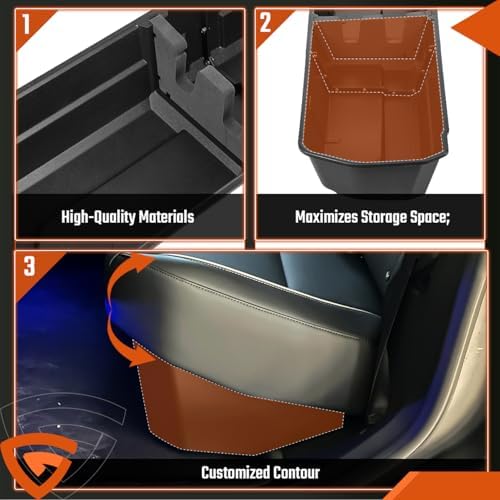 GEARLAST Truck Underseat Storage Box Fits for Dodge Ram 1500 Crew Cab - Image 5