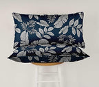 Indoor/Outdoor Polyester Fabric Lumbar Pillow Cover, All-Weather Waterproof Rectangular Cushion Case for Patio Furniture, 12 x 24 Set of 2 - Leaves-41 - Image 6