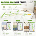Vacuum Storage Bags, Vacuum Seal Bags for Travel & Home Storage 20 Combo - Image 3