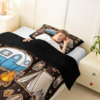 Erosebridal Happy Camping Camper King Size Bedding Set, Camping Lover Gifts Bed Comforter Sets for Kids Girls Boys, Outdoor RV Travel Trailer Quilt Duvet Set, Forest Theme Room Decor - Image 7