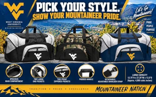 Large West Virginia University Duffel Bag - Image 3