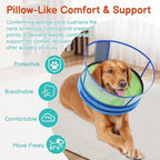 Dog Cone, No-Inflation Sponge Donut Collar for Dogs After Surgery - Image 3