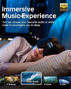 Perytong Sleep Mask and Sleeping Headphones, Finally a Combo that Lets You Sleep on Your Side Without Ear Pain - 14+ Hour Bluetooth, Wireless Headphones for Side Sleepers, Travel, ASMR, Meditation - Image 6