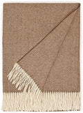 Alpaca Home - 100% Pure Baby Alpaca Eco Herringbone Sofa Throw Blanket, 71" X 51" (Camel)… by AlpacaHome