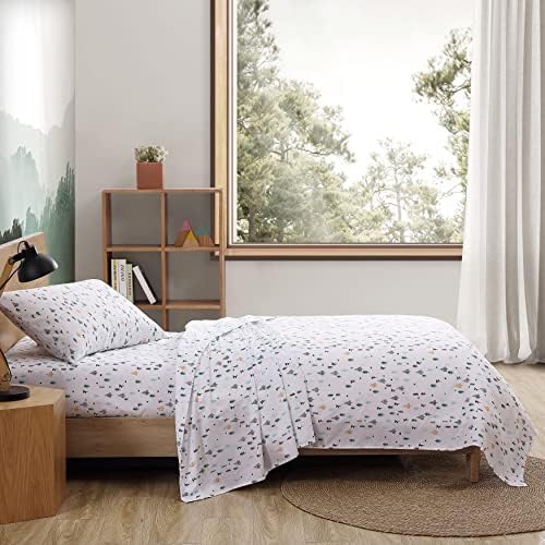 Eddie Bauer Kids - Twin XL Sheets, Stain-Resistant Toddler Bedding with Matching Sham(s), Super Soft, Ideal Boy Room Essentials (Dreamland Green, Twin XL) - Image 2