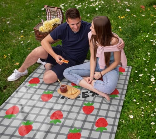 Custom Picnic Blanket, Personalized Waterproof Outdoor Blanket - Image 2