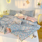 Simple Spring Comforter Full Size, Category A Maternal and Infant Grade Quilt Core - Healthy Warm Comfortable Comforter for Bedroom Living Room Bed Decor(D,150 * 200cm/59 * 79") by Unknown