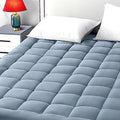 EASELAND Queen Size Mattress Pad Pillow Top Mattress Topper Cotton Top by EASELAND