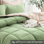 Homelike Moment Twin/Twin XL Comforter Set, Lightweight Soft Bed Sets - Image 4