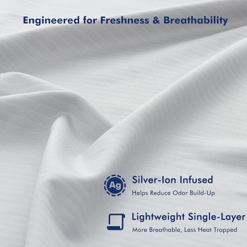 Elegear Silver-Infused Cooling Blanket for Hot Sleepers, King - Image 5